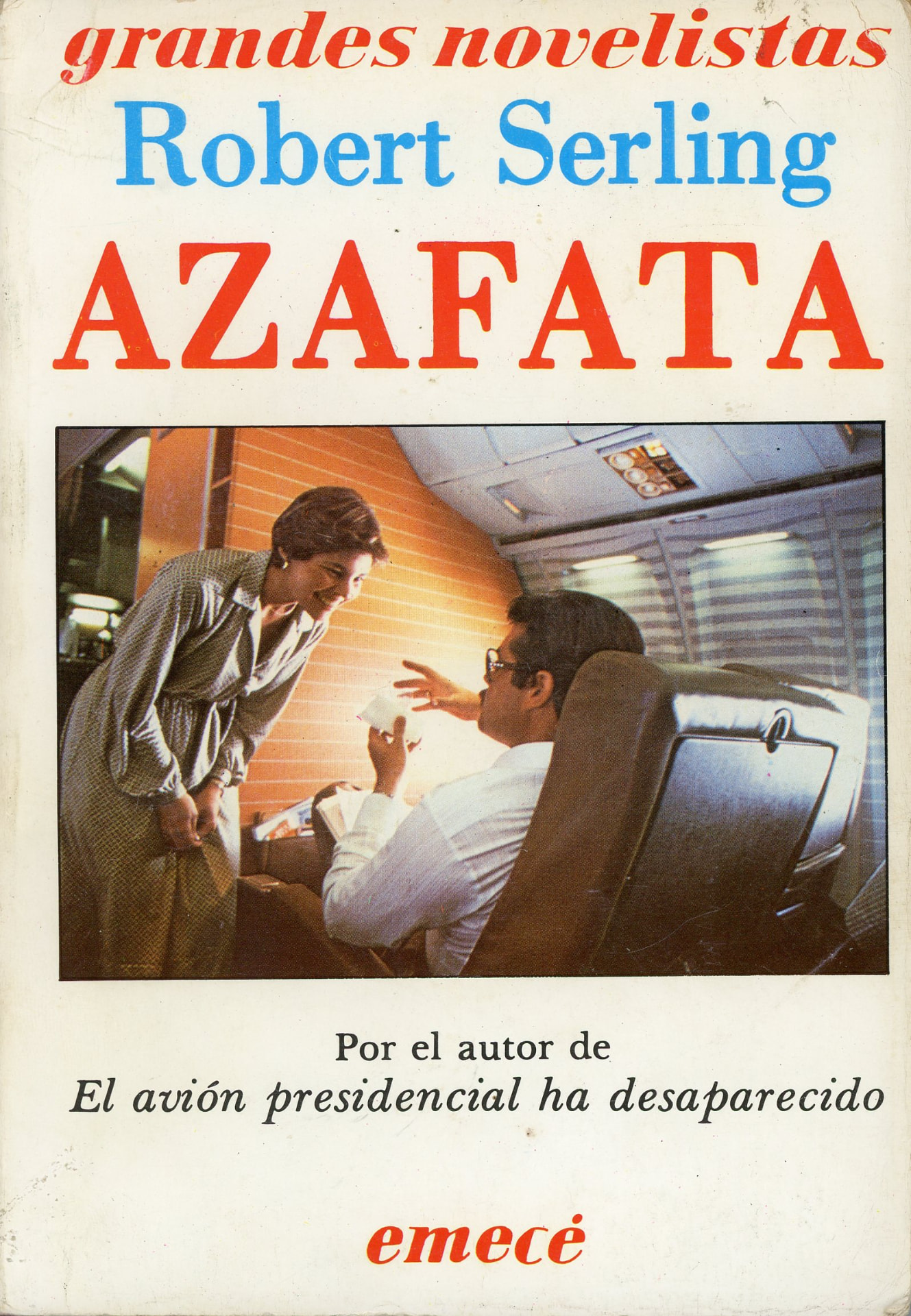 Portada del libro «Azafata», de Robert J. Serling