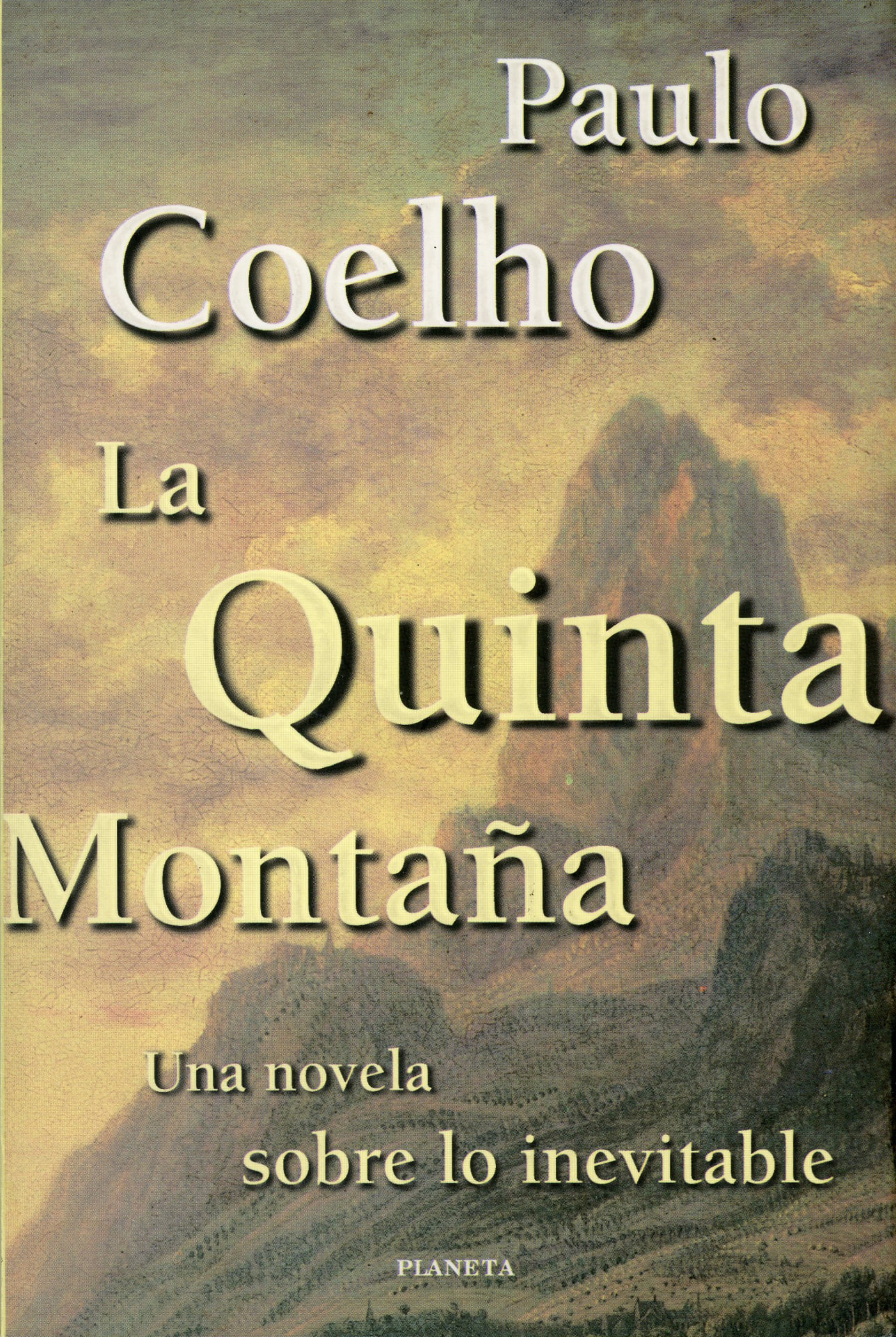 Portada del libro «La Quinta Montaña», de Paulo Coelho
