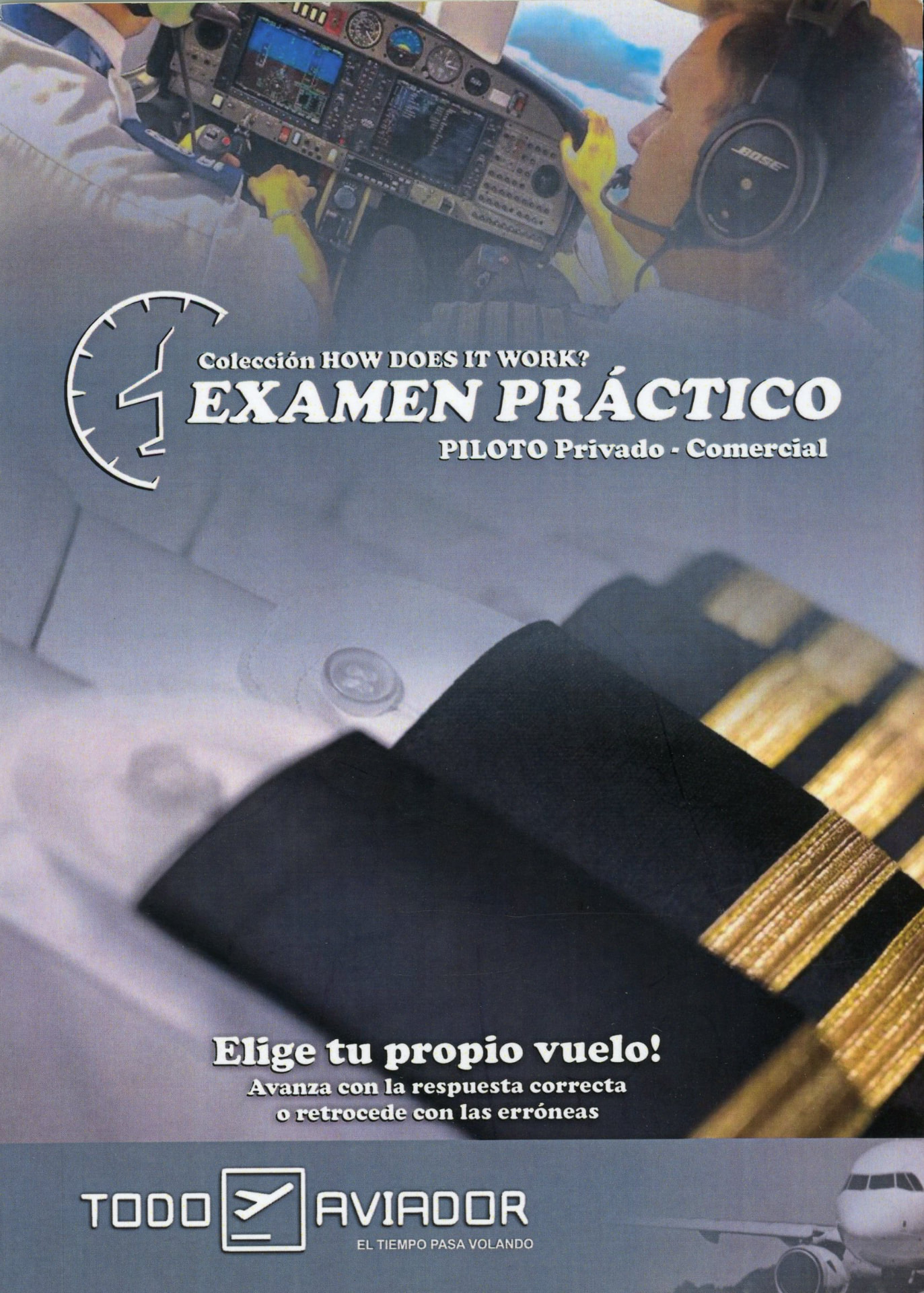 Portada del libro «Exámen Práctico de Piloto Privado-Comercial», de Facundo Jorge Conforti