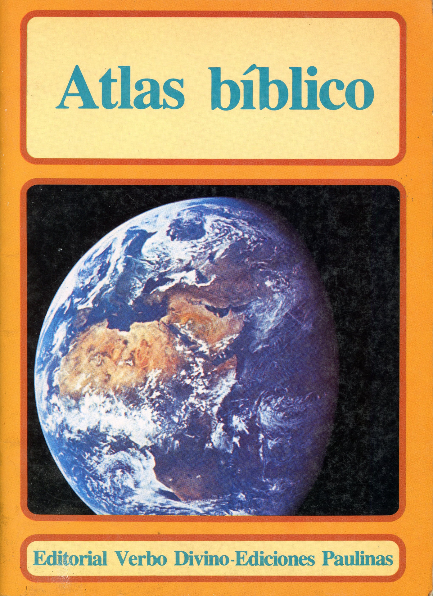 Portada de Atlas bíblico, de Obra colectiva