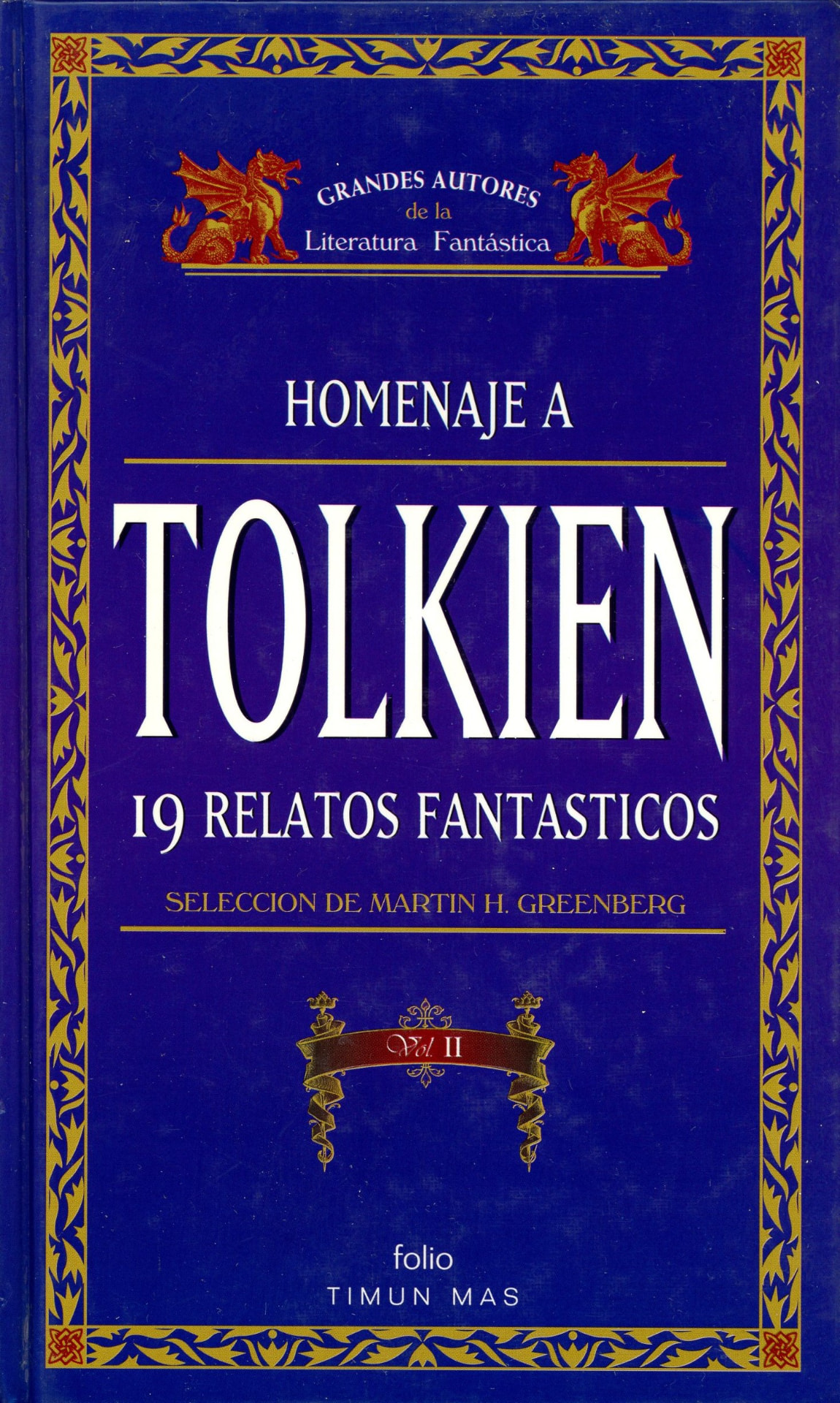 Portada del libro «Homenaje a Tolkien: 19 relatos fantásticos», de Varios autores