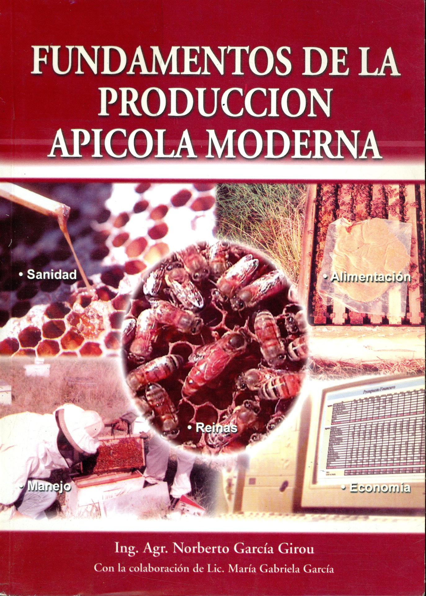 Portada del libro «Fundamentos de la producción apícola moderna», de Norberto García Girou