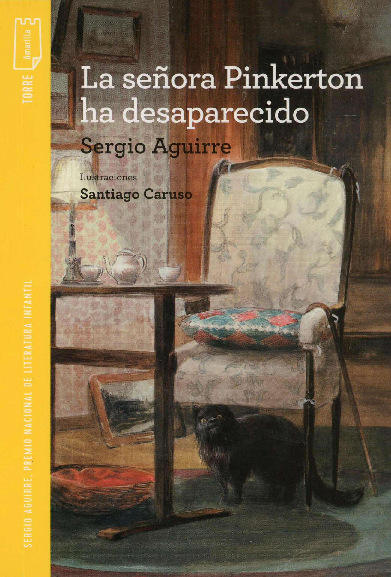 Portada del libro «La señora Pinkerton ha desaparecido», de Sergio Aguirre