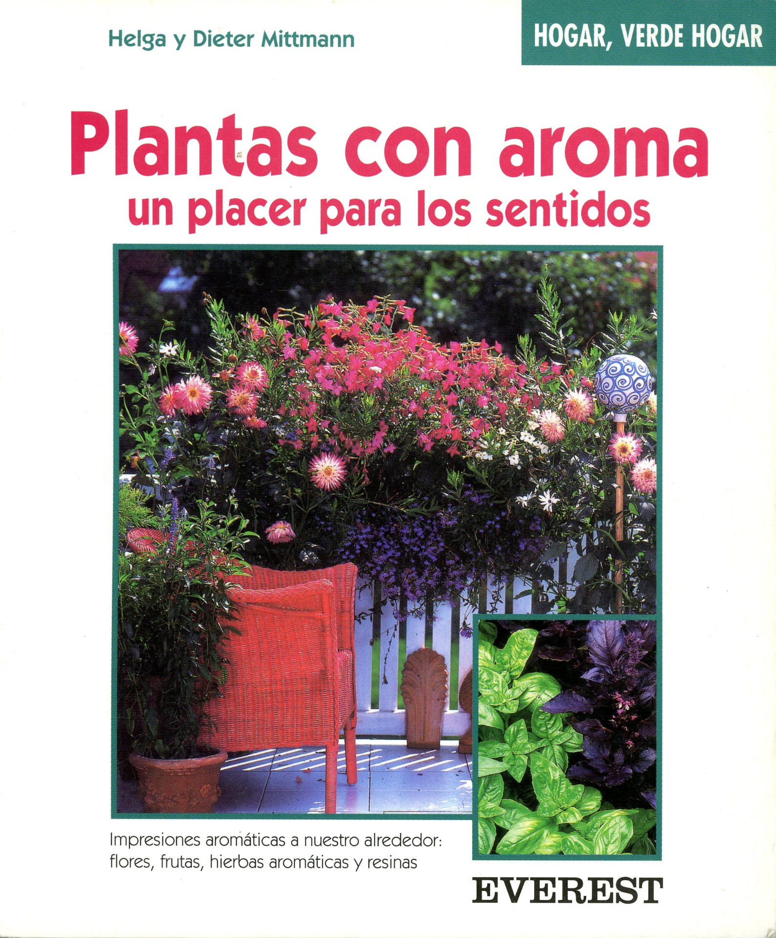 Portada del libro «Plantas con aroma: un placer para los sentidos», de Helga y Dieter Mittmann