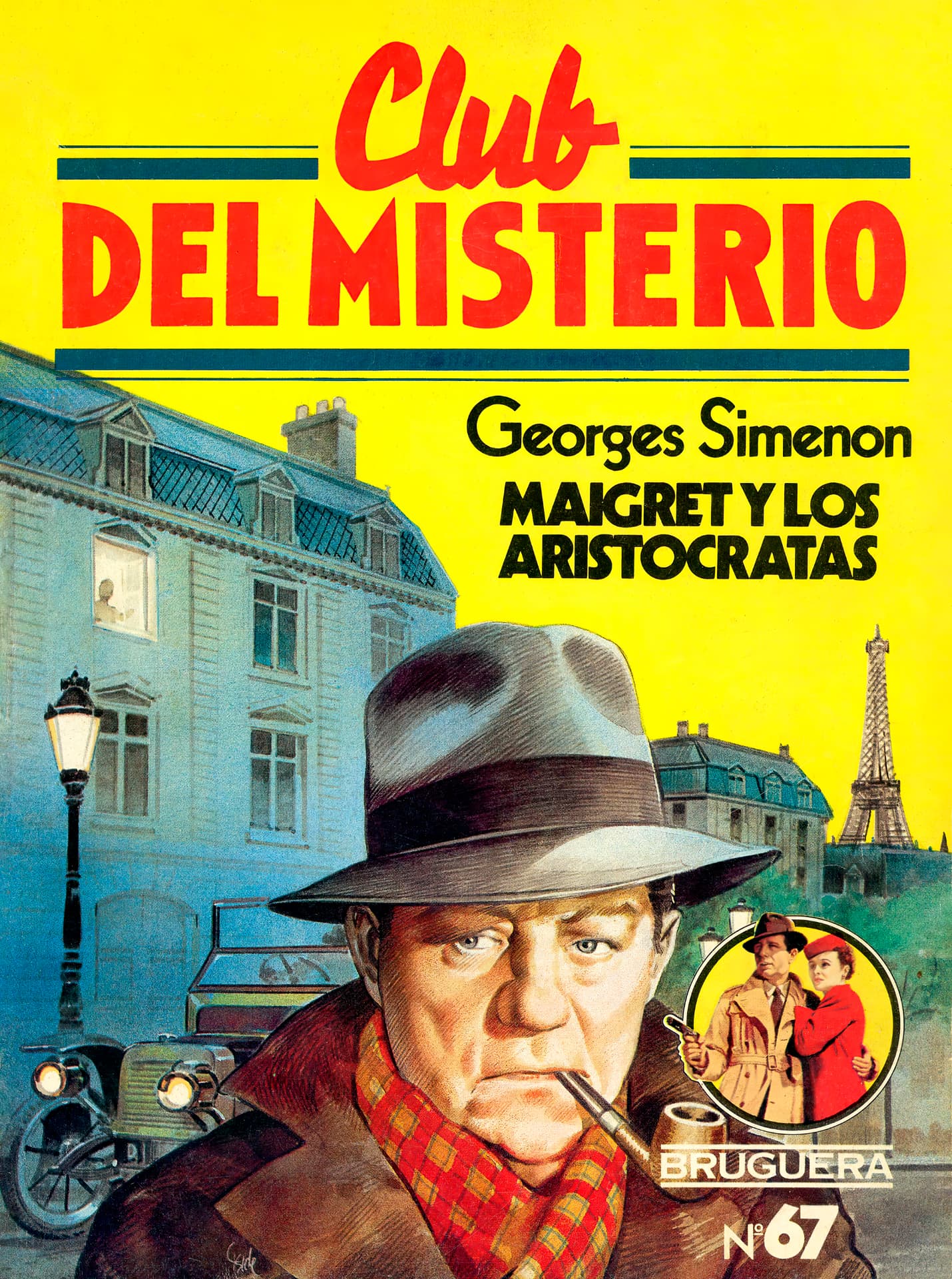 Portada del libro «Maigret y los Aristócratas», de Georges Simenon