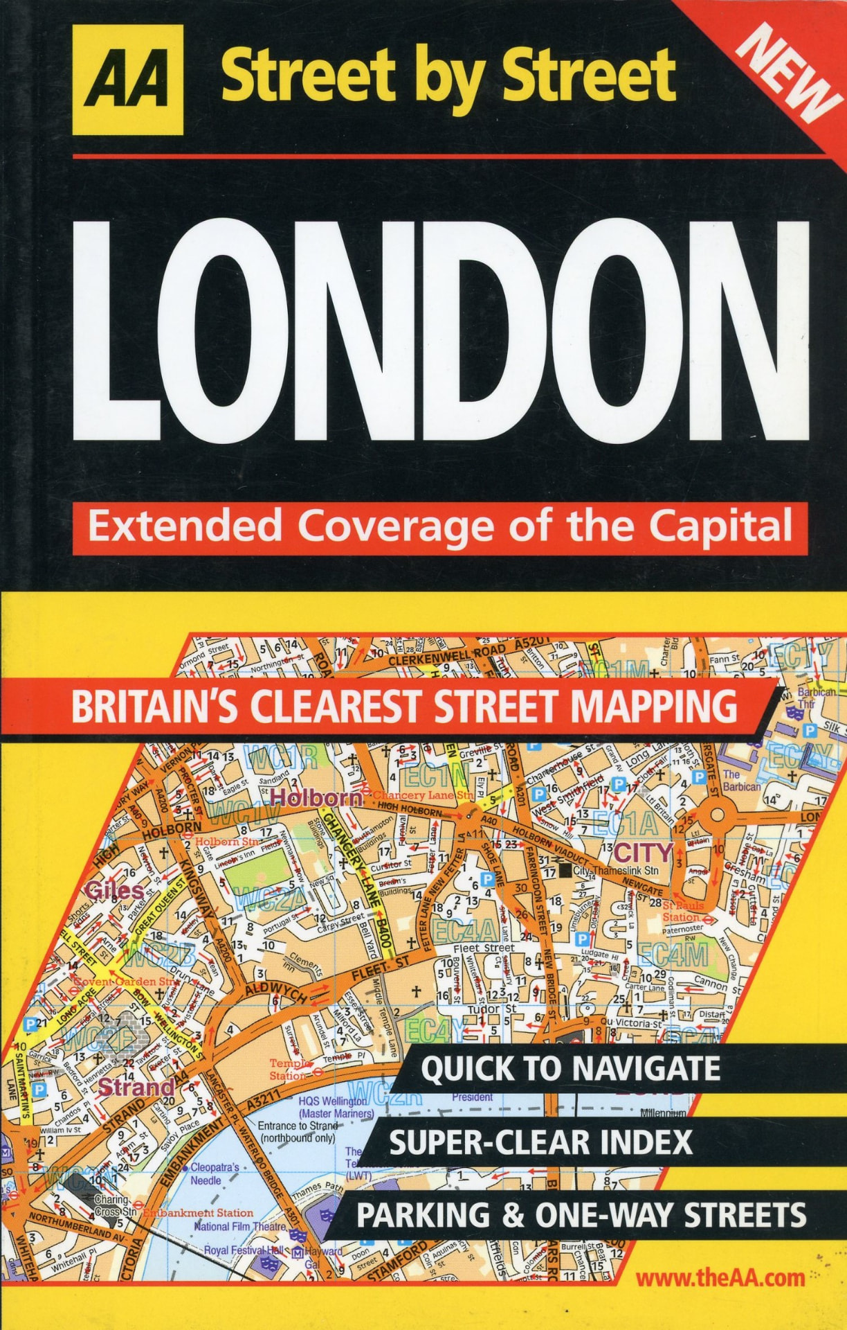 Portada del libro «London: Street by Street»