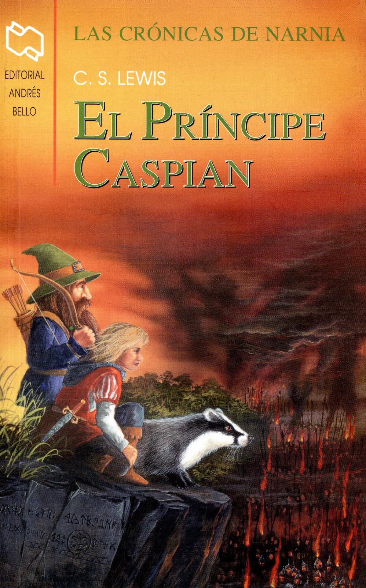 Portada del libro «Las crónicas de Narnia: El Príncipe Caspian», de C. S. Lewis