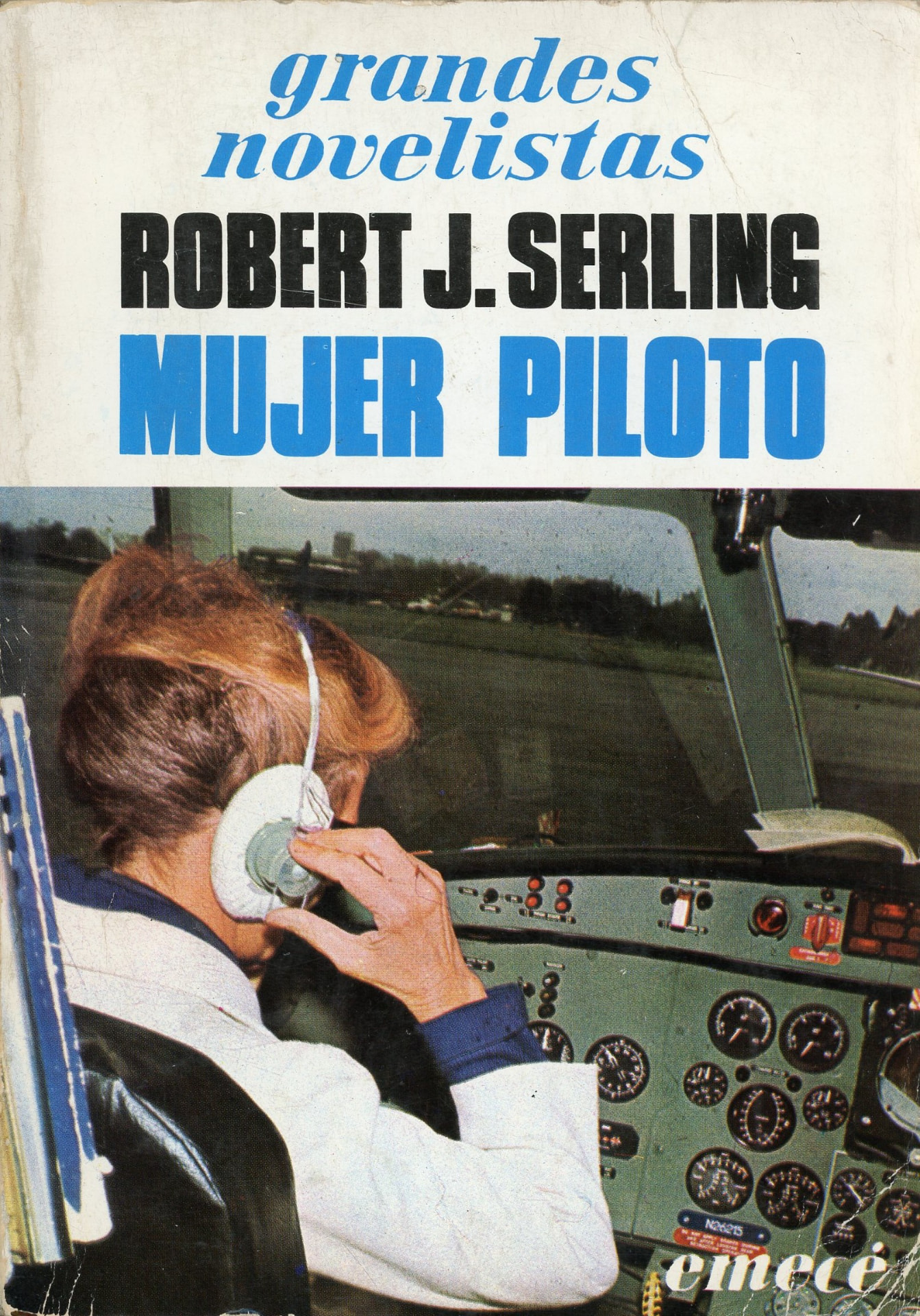 Portada del libro «Mujer piloto», de Robert J. Serling