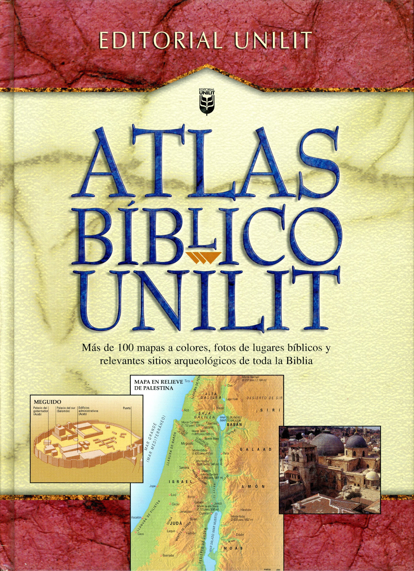 Portada del libro «Atlas Bíblico Unilit», de Obra colectiva