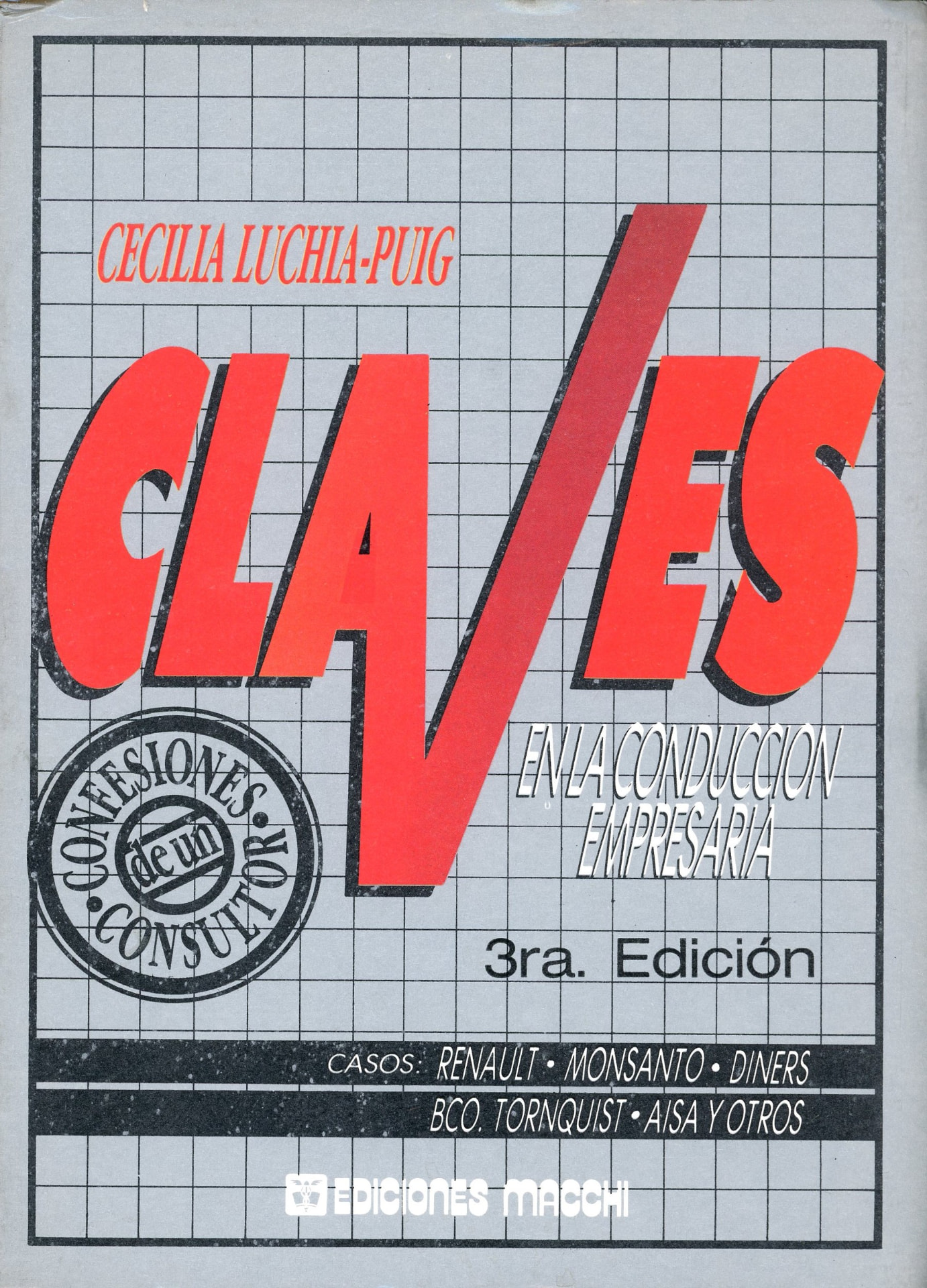 Portada del libro «Claves en la Conduccion Empresaria», de Cecilia Luchia-Puig