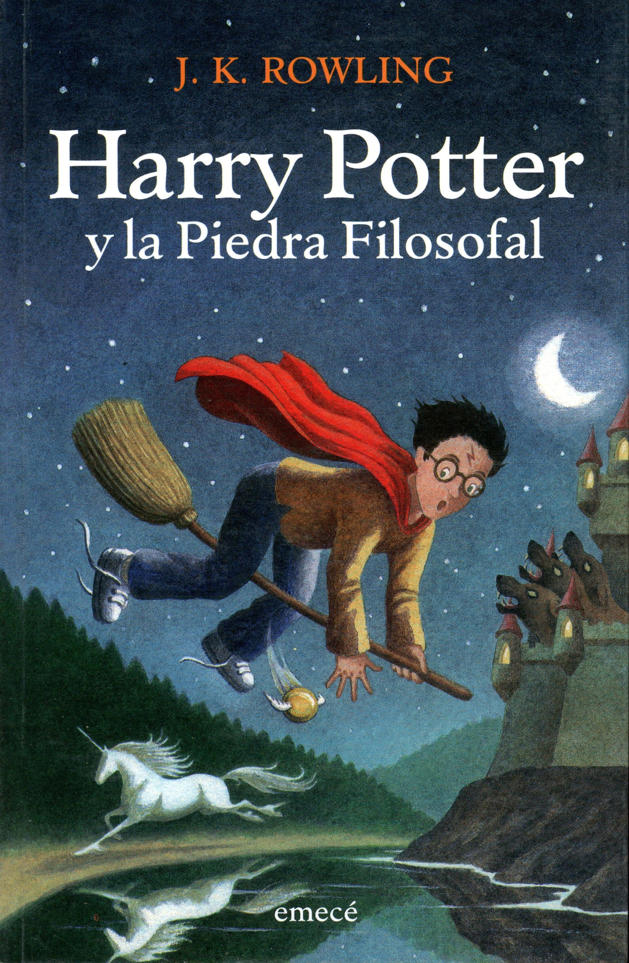 Portada del libro «Harry Potter y la Piedra Filosofal», de J. K. Rowling