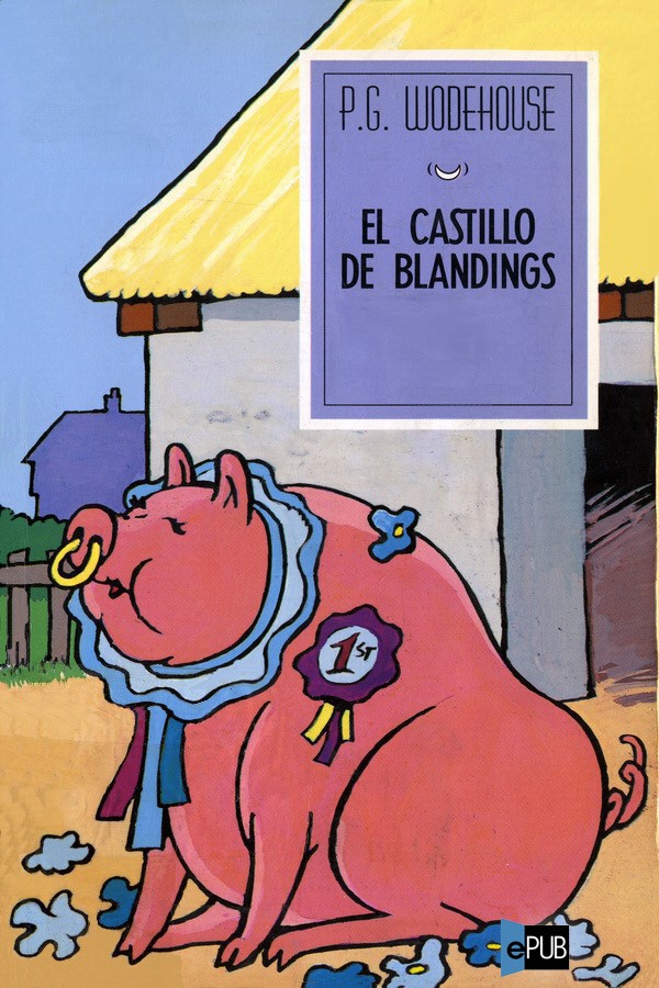 Portada del libro «El Castillo de Blandings», de P. G. Wodehouse