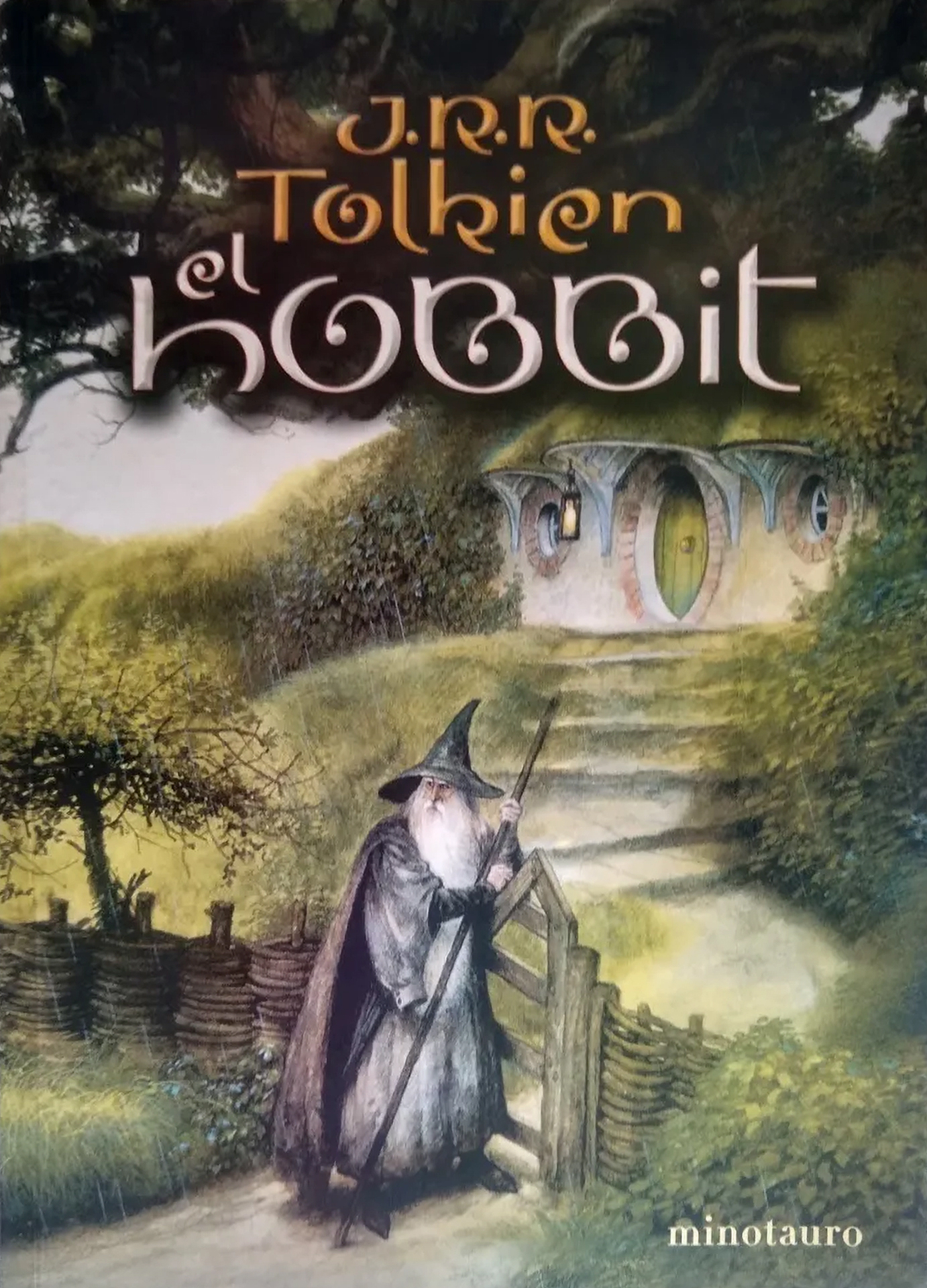 Portada del libro «El Hobbit», de J. R. R. Tolkien