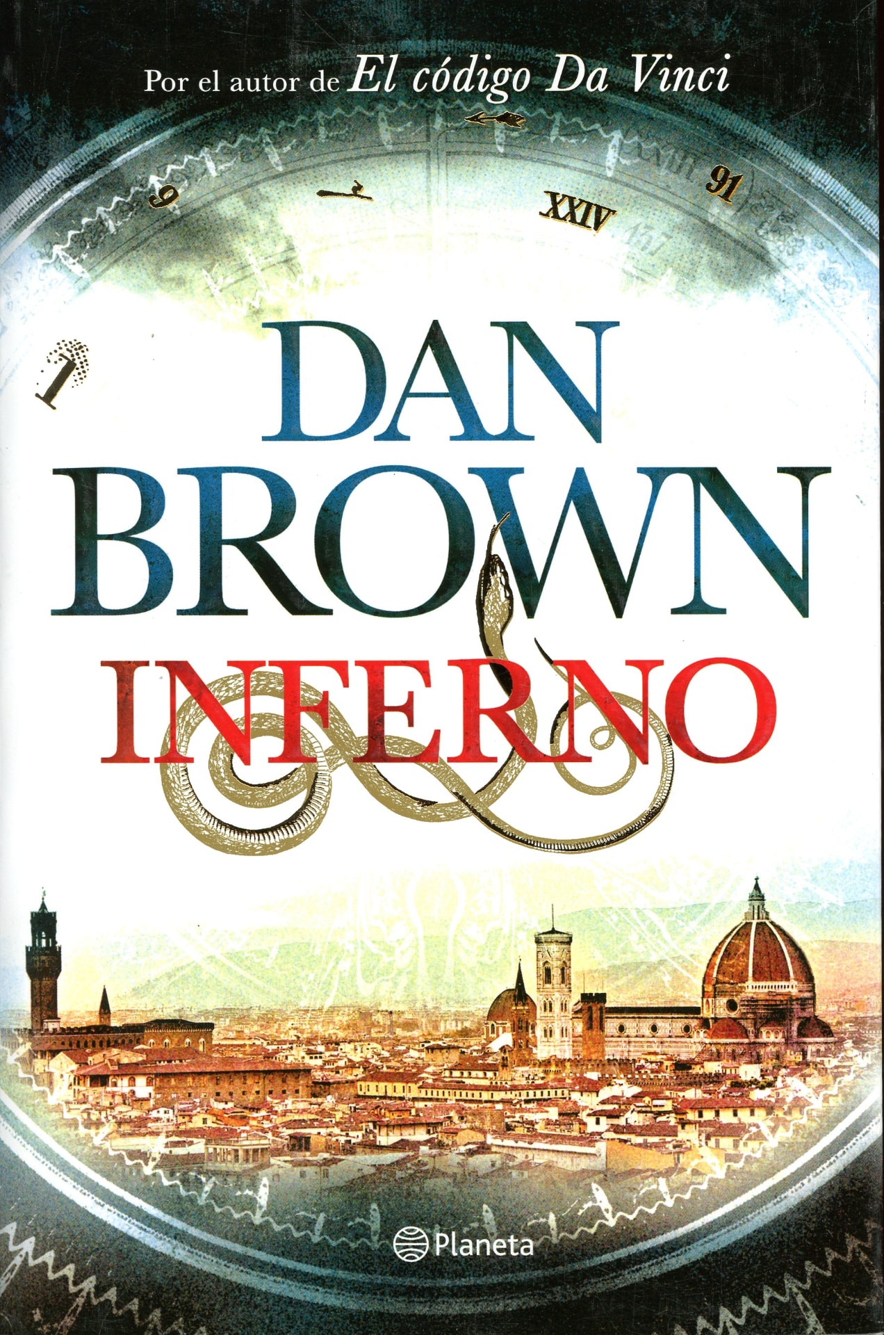 Portada del libro «Inferno», de Dan Brown