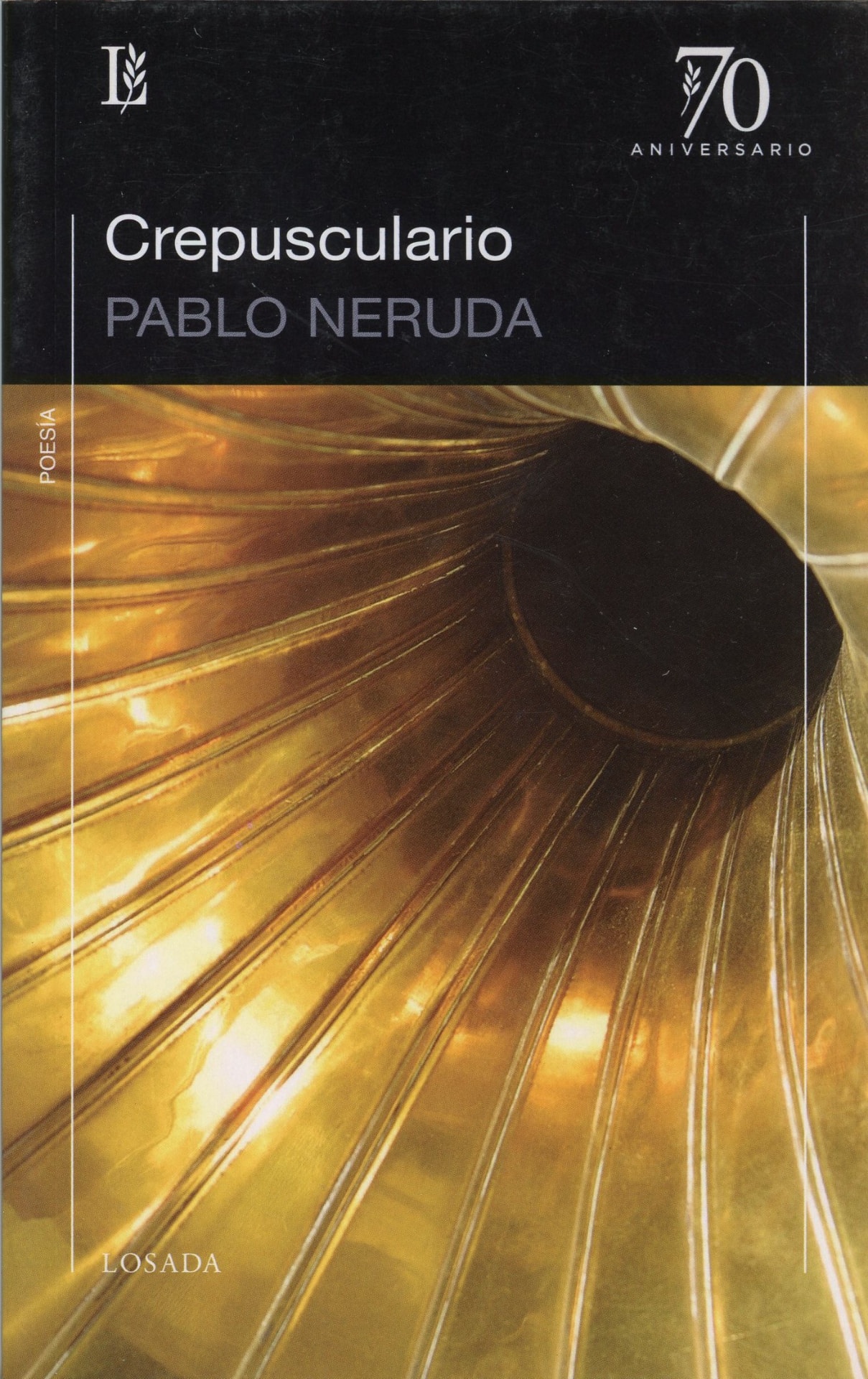 Portada del libro «Crepusculario», de Pablo Neruda